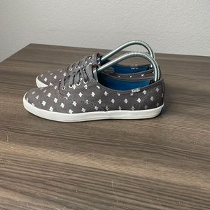 Keds Silver Starburst Gray Sneakers